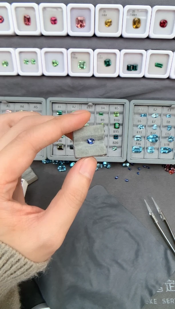 【闪购商品】定制蓝宝石裸石未镶嵌0.52ct