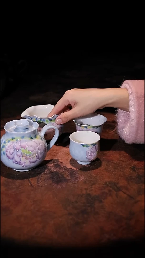 陶瓷茶具（无礼盒）@@A13789
