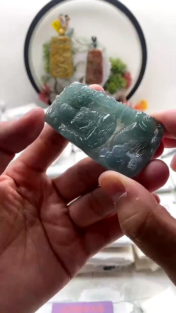 颈饰未镶嵌翡翠阿弥陀佛