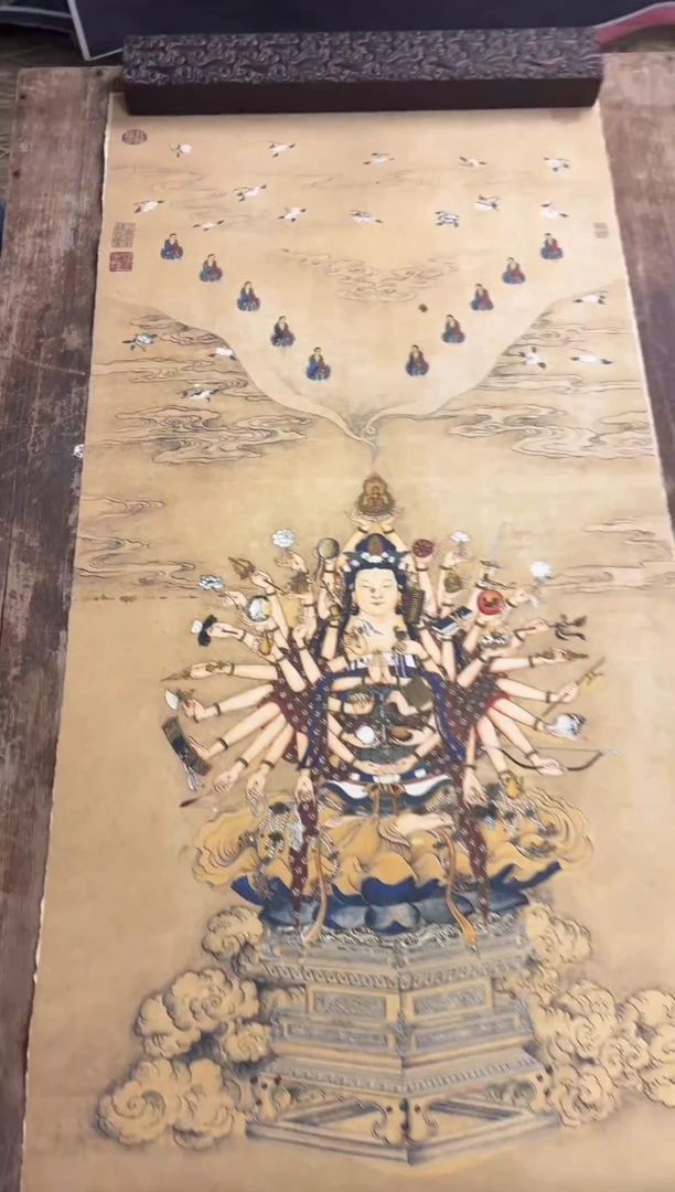 装裱画澄空梵像高端精选链接AA68