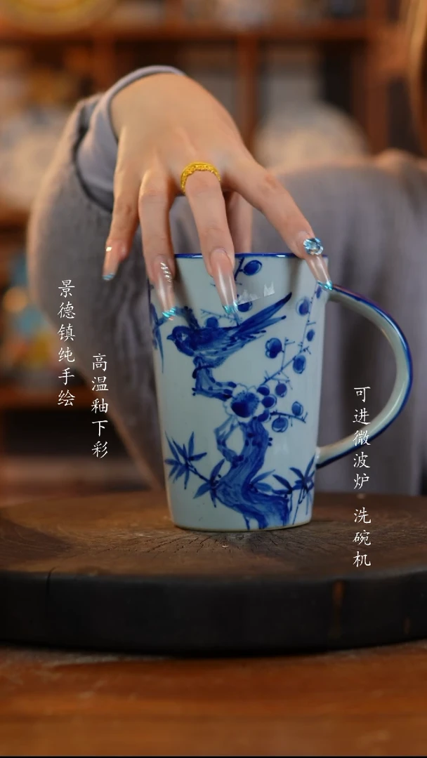 摆件陶景德镇陶瓷微瑕724