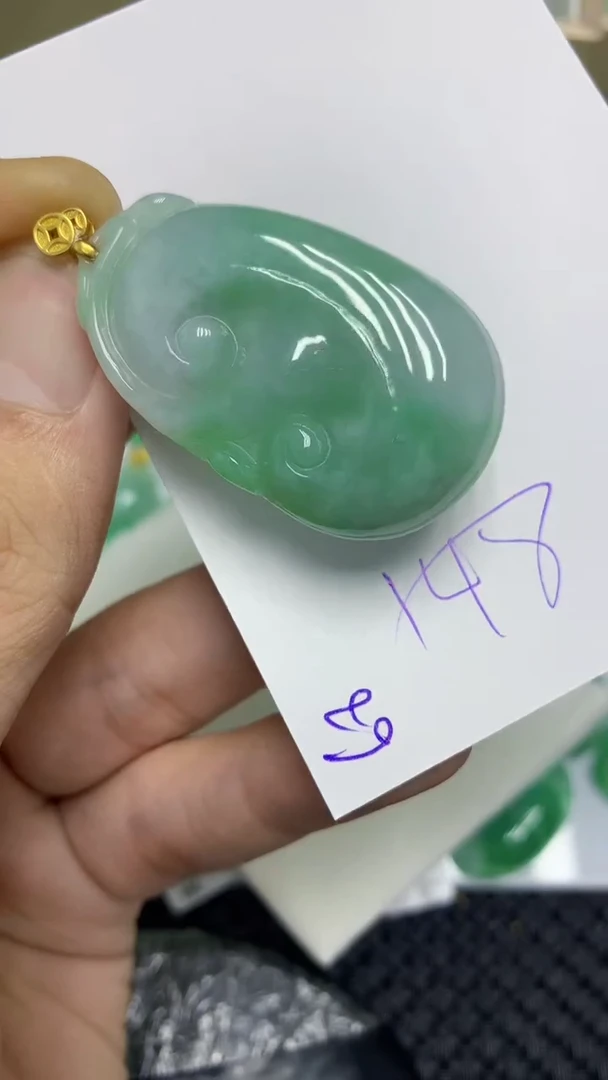 颈饰未镶嵌翡翠缅甸A货翡翠