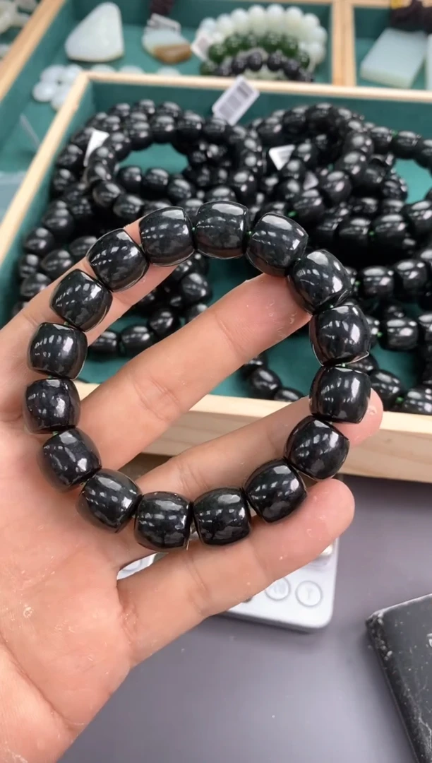 手串未镶嵌和田玉手串卡14