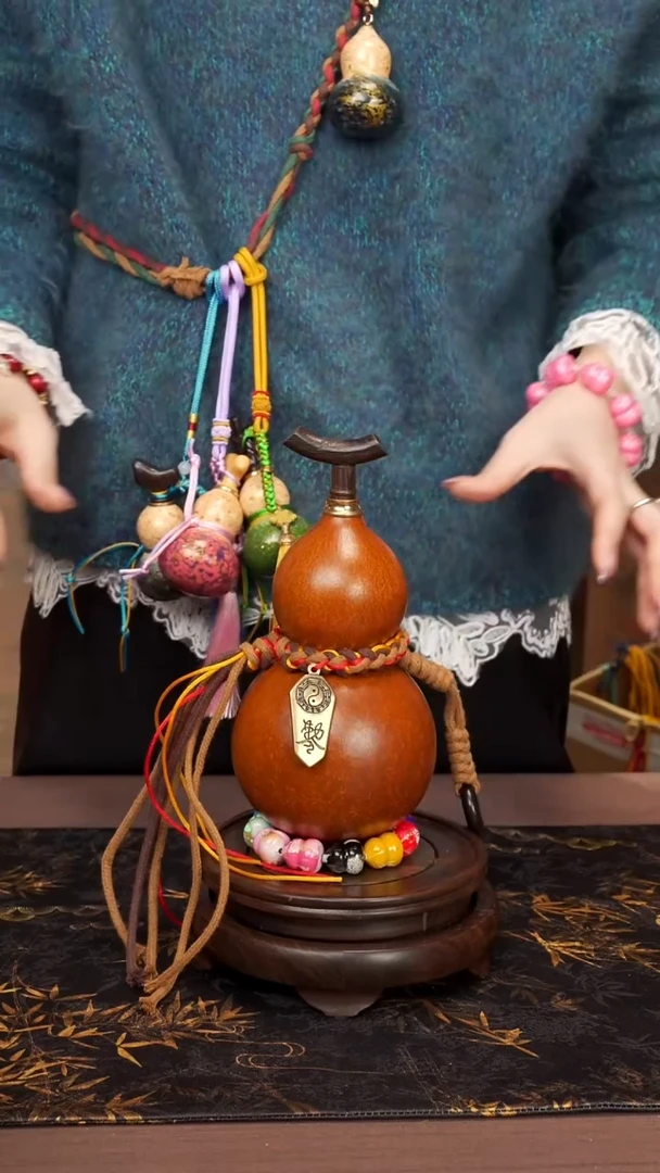 718--高端工艺大漆酒葫芦--78