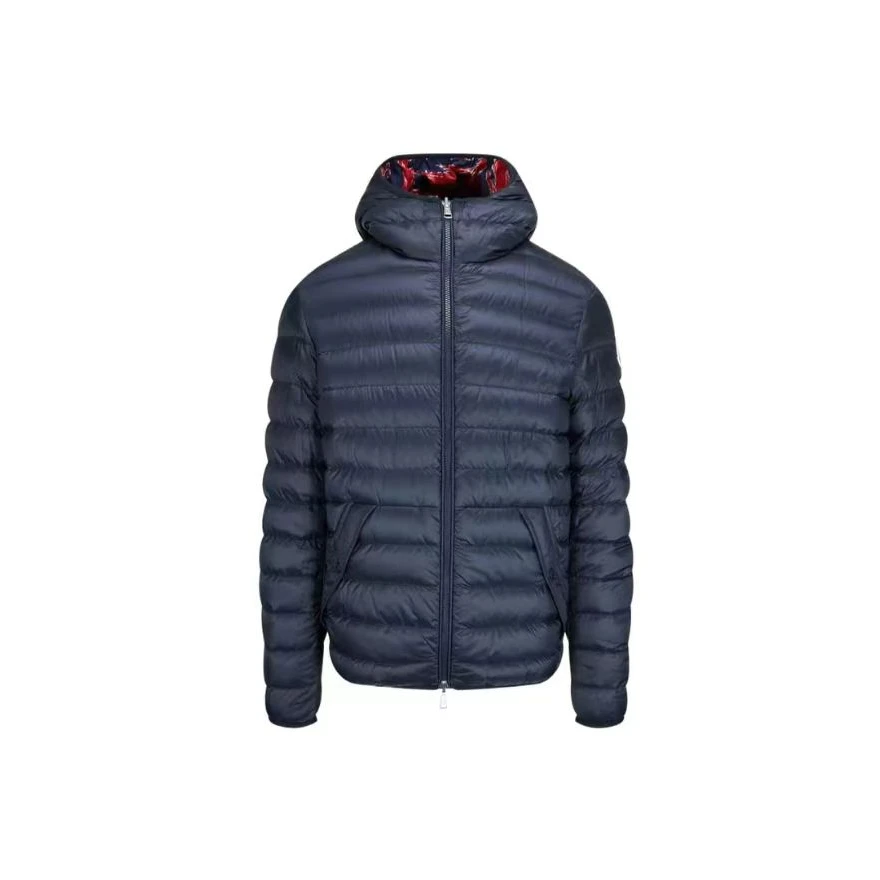 全新未使用 MONCLER Bressay系列满印双面连帽羽绒服/1/3/4