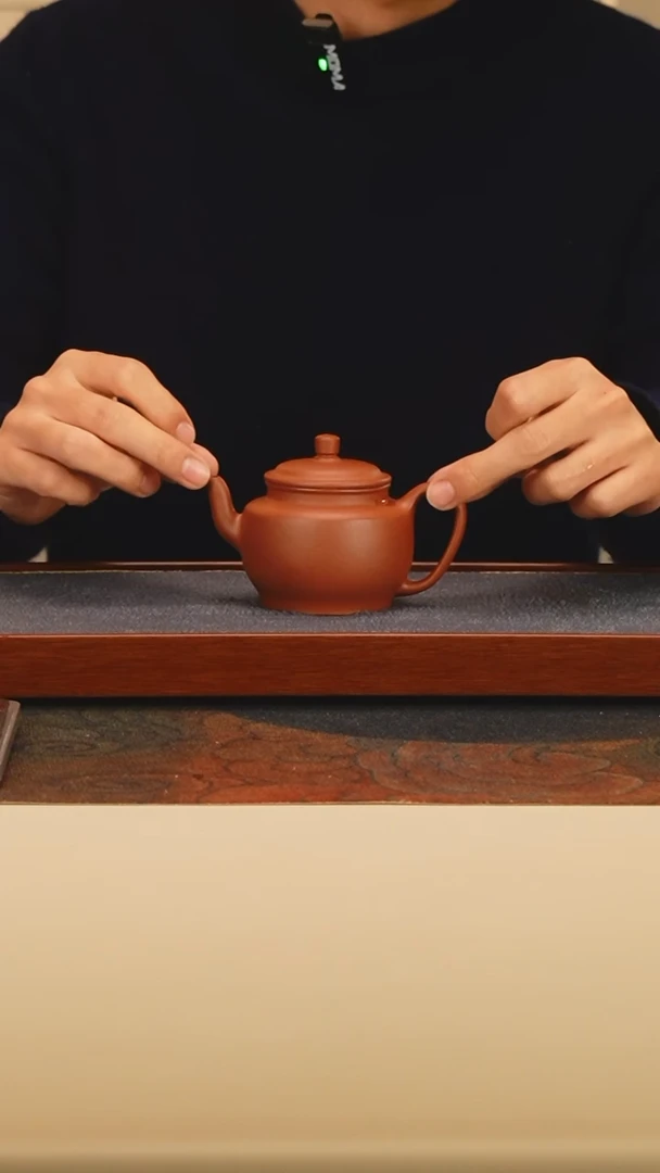 【闪购商品】紫砂茶壶折肩宫灯壶