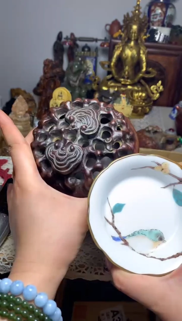 紫砂盖碗瓷器默认微瑕瓷器