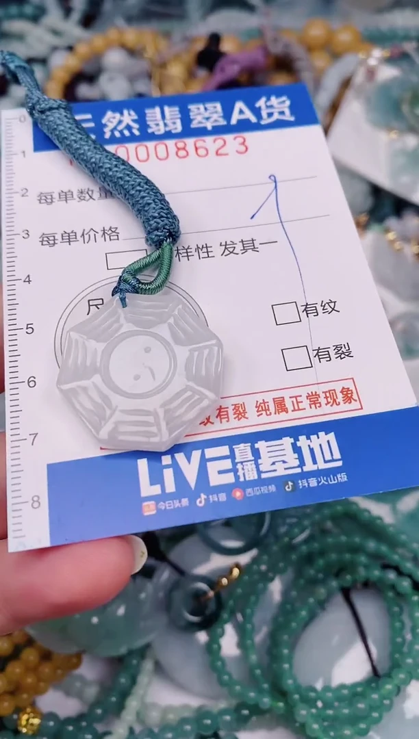 颈饰未镶嵌翡翠00008623