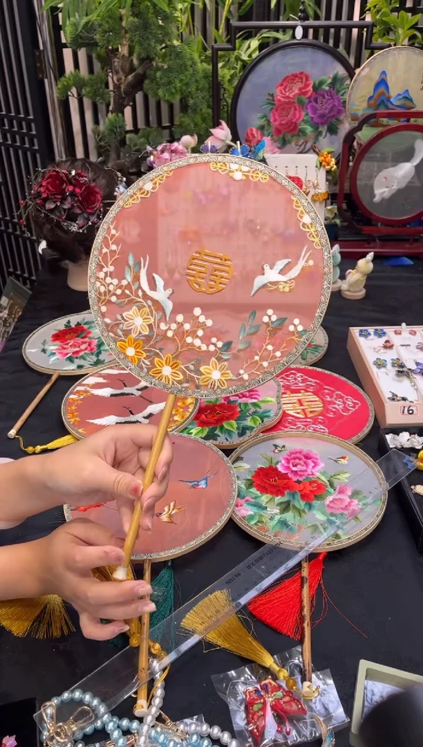 织绣꧁***꧂非遗手工苏绣饰品