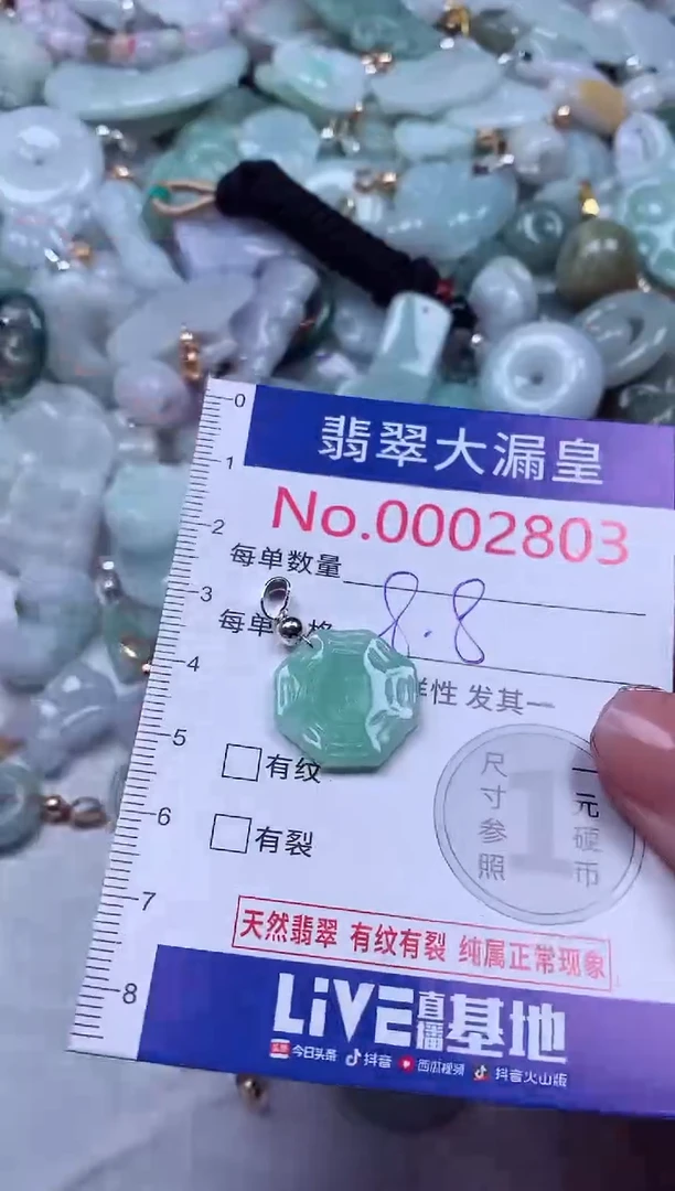 颈饰未镶嵌翡翠2803