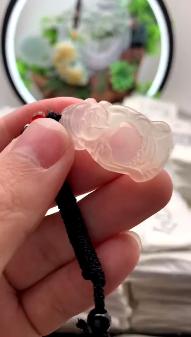 【闪购商品】玛瑙/玉髓颈饰未镶嵌小财神