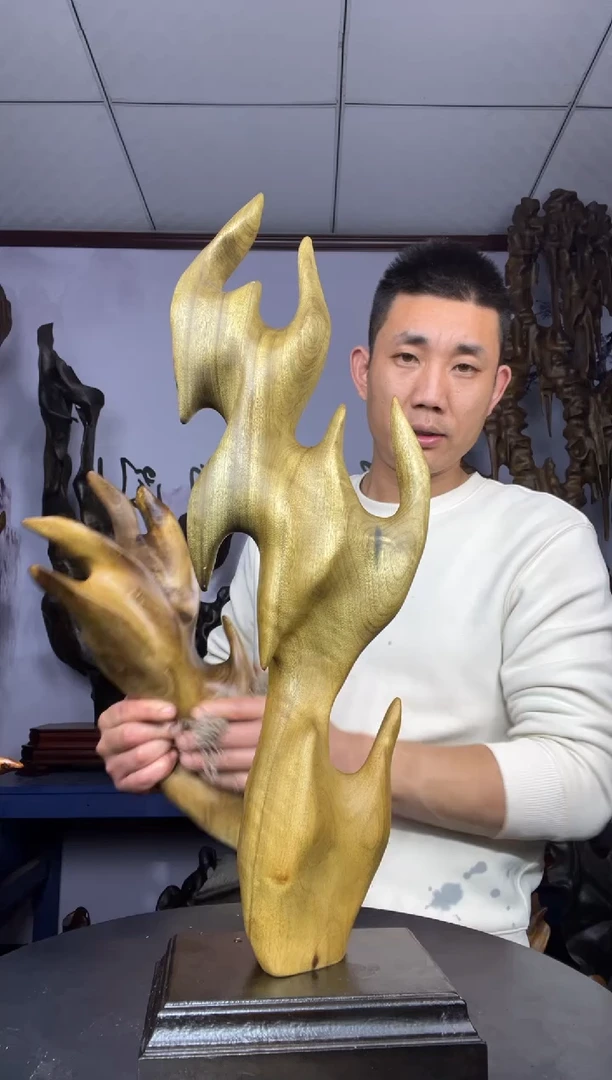 金丝楠木雕款时***客金丝楠木工艺品摆件