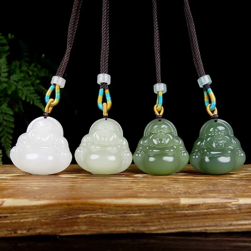 【喜乐】和田玉笑口佛多样性发货