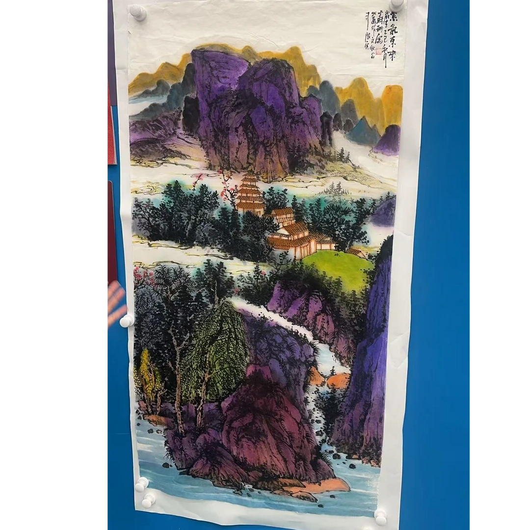 橱窗展示/苏珊（苏三秋）/宣纸国画/不带框