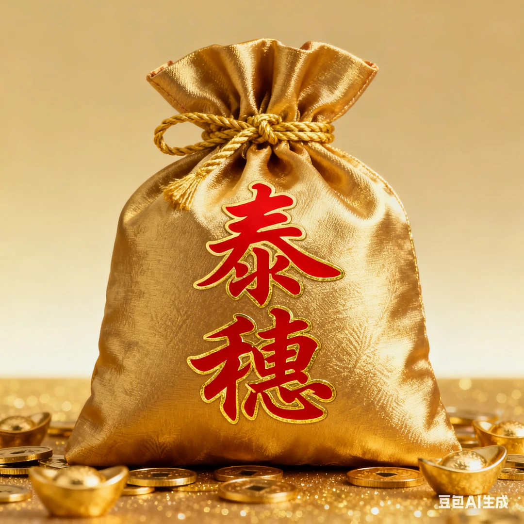 1号 泰穗 手绘卡 生肖贴福卡