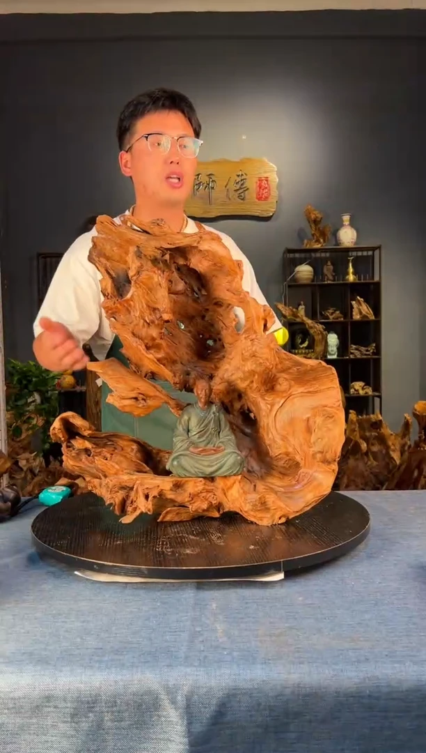 木卢师傅根艺作品（不包含人物摆件）