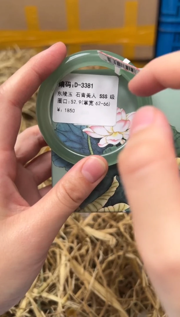 未镶嵌手镯石英质玉D-3381
