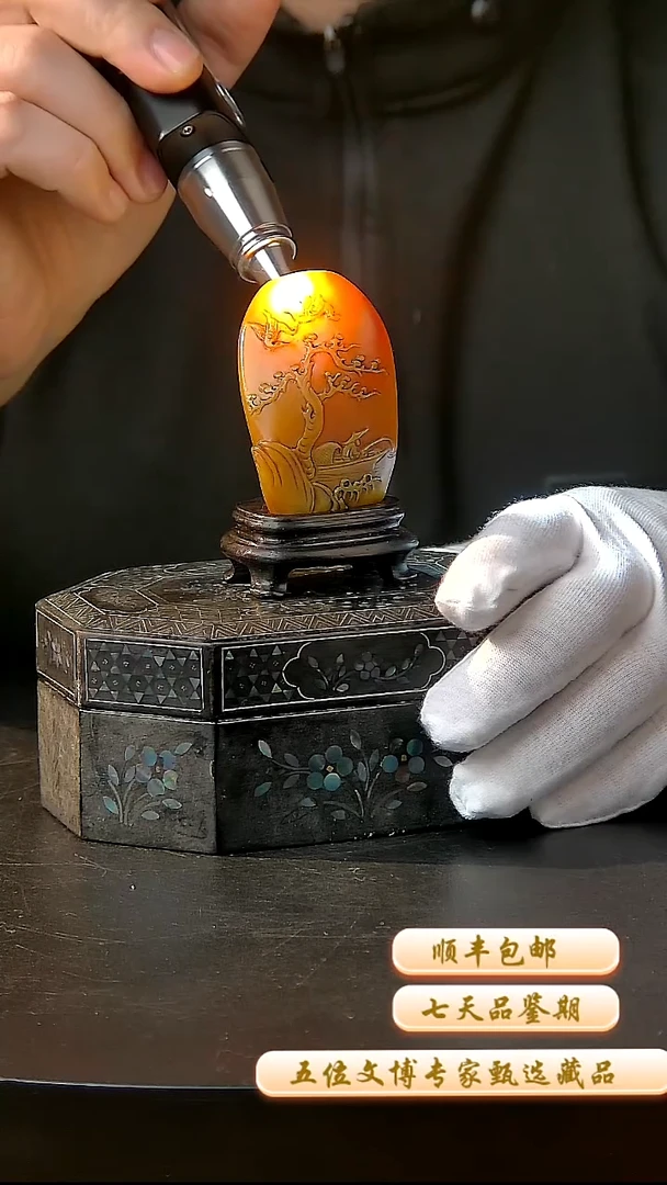 寿山石印石一物一拍