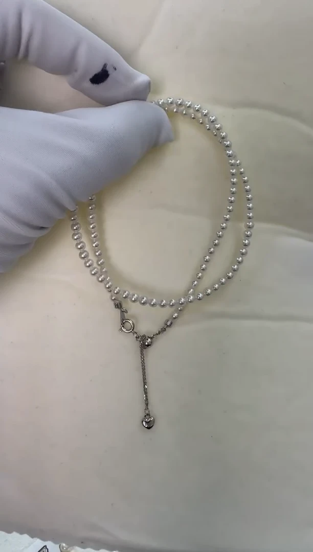 【闪购商品】淡水珍珠项链未镶嵌A43