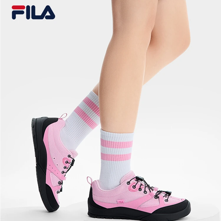 斐乐山越鞋2025年夏季新款情侣款风休闲鞋复古板鞋F12W/M522144F