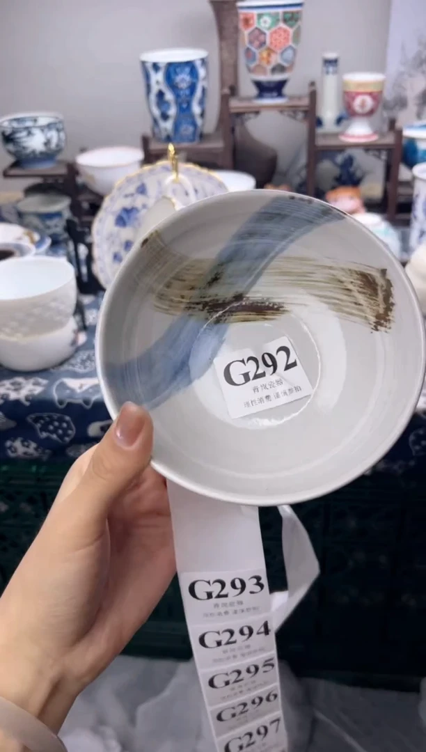 瓷片一**花    G292