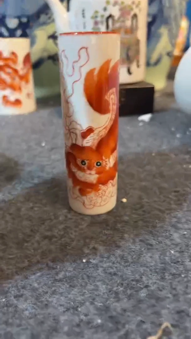 摆件瓷摆件香筒123456789