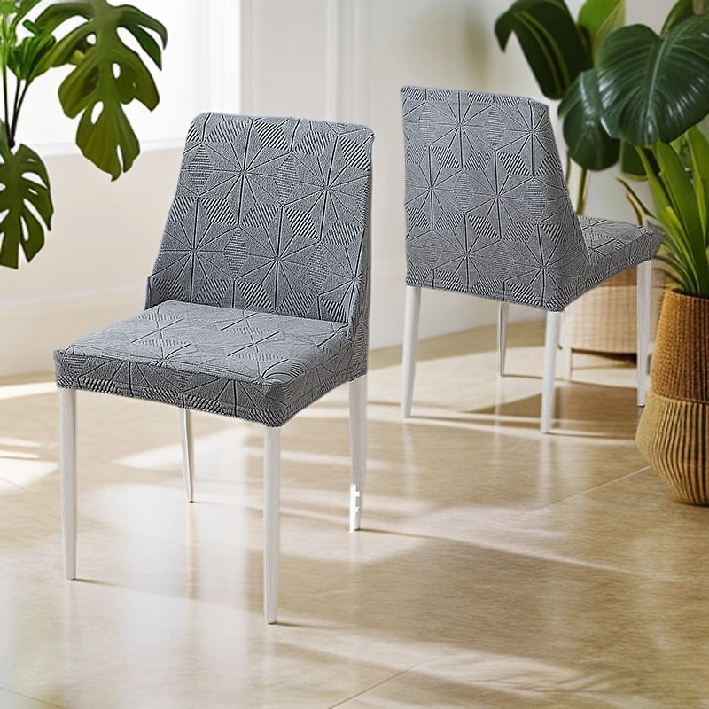 马鞍椅子套罩绒面高弹饭店客厅餐椅套全包方形皮凳保护套防尘耐脏