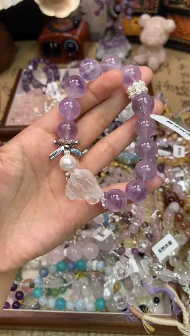 水晶手链未镶嵌284手串