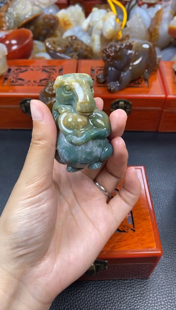 石英质玉手把未镶嵌欧**克1