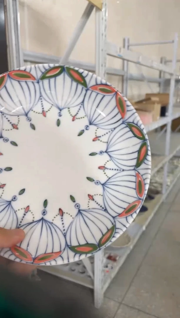 瓷片维纳斯7.8英寸盘 微瑕