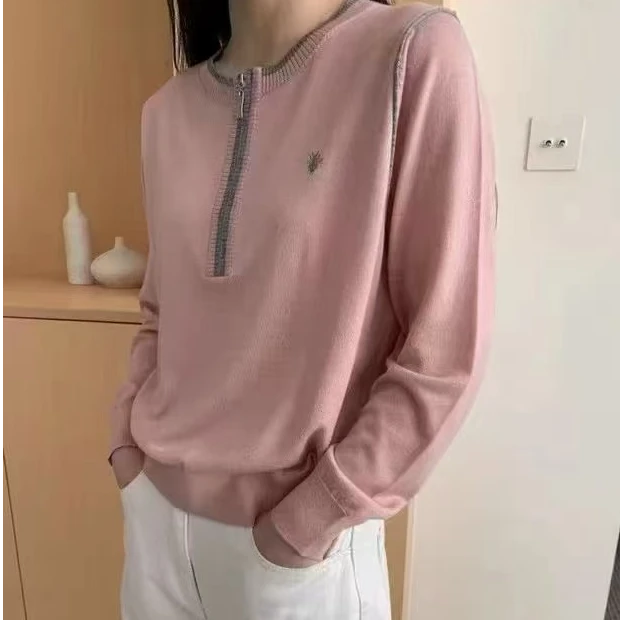【睿娜维拉】韩版时尚百搭设计感毛衫