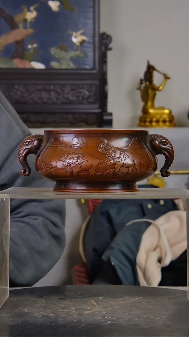 手工艺品琉璃米*精品香炉结缘