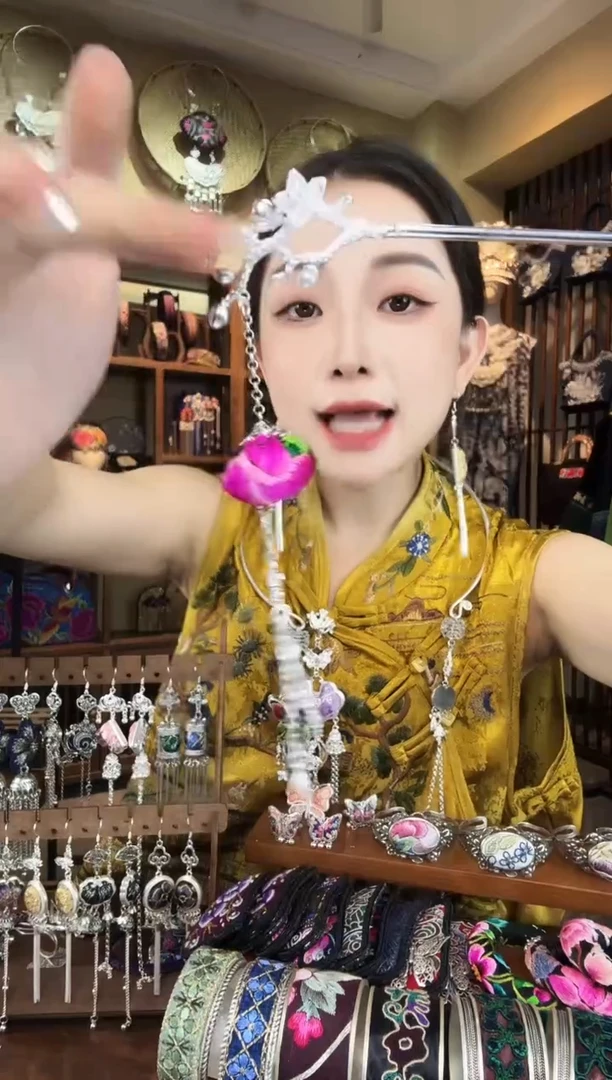 刺绣非遗刺绣民族风饰品