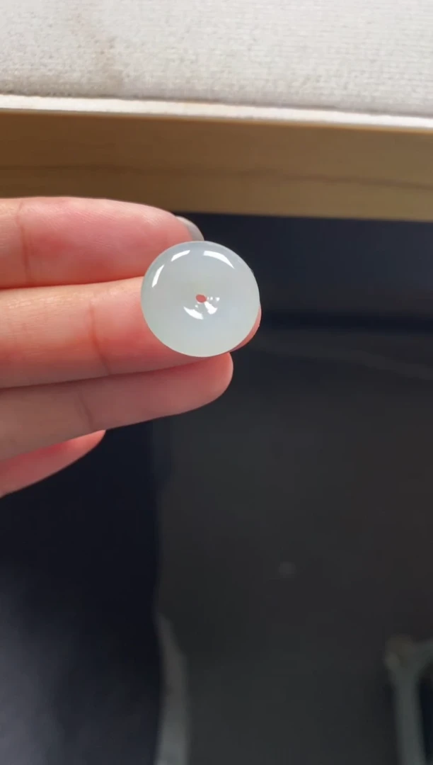 翡翠未镶嵌颈饰翡翠冰种平安扣