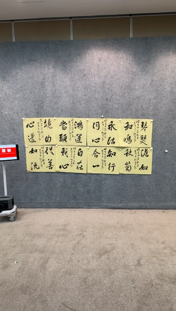 【闪购商品】书法sf不二轩书法作品zhm15