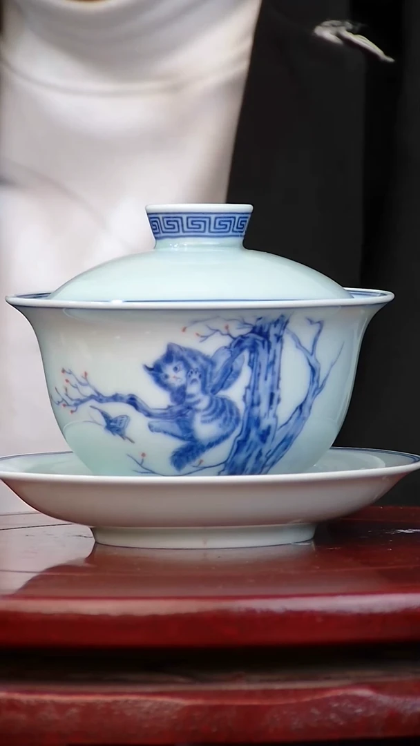 精品陶瓷摆件大**狼1111