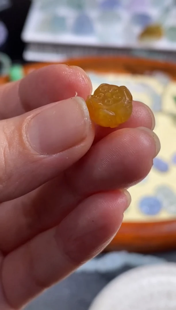 定制翡翠未镶嵌翡翠毛货~