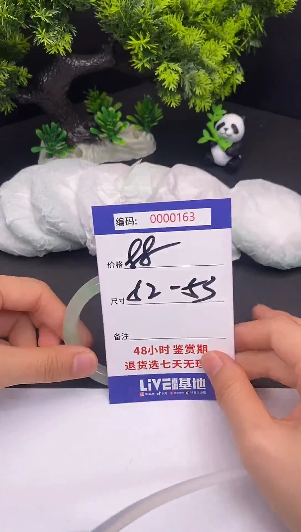 未镶嵌手镯翡翠163