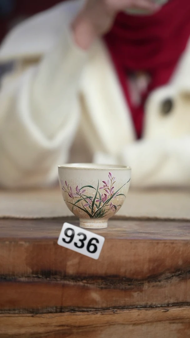【闪购商品】等烟雨陶瓷手作杯936