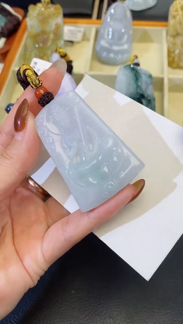 颈饰未镶嵌翡翠缅甸天然翡翠