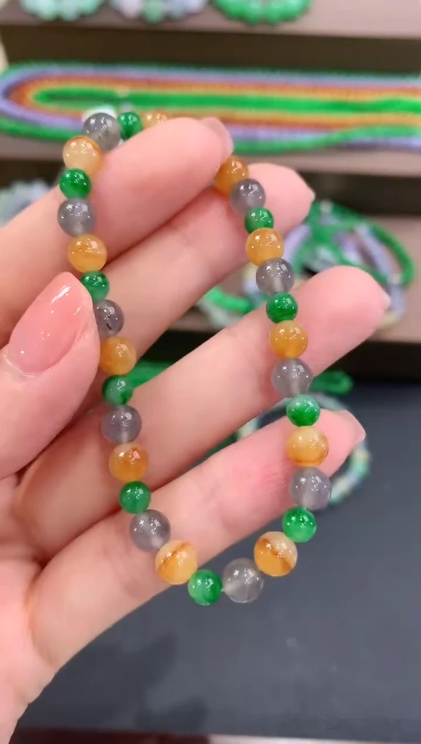 未镶嵌手串翡翠q178