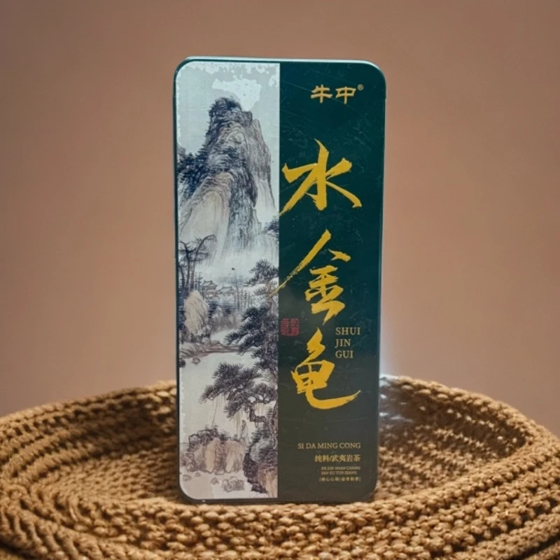 好茶分享 牛中 水金龟 8.5克*12泡铁盒