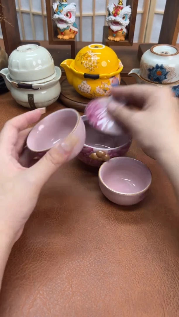 夏日旅行茶具真好看