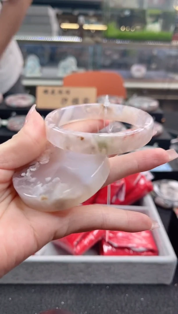 未镶嵌手镯石英质玉58圈口 （赠品镯心）3376604