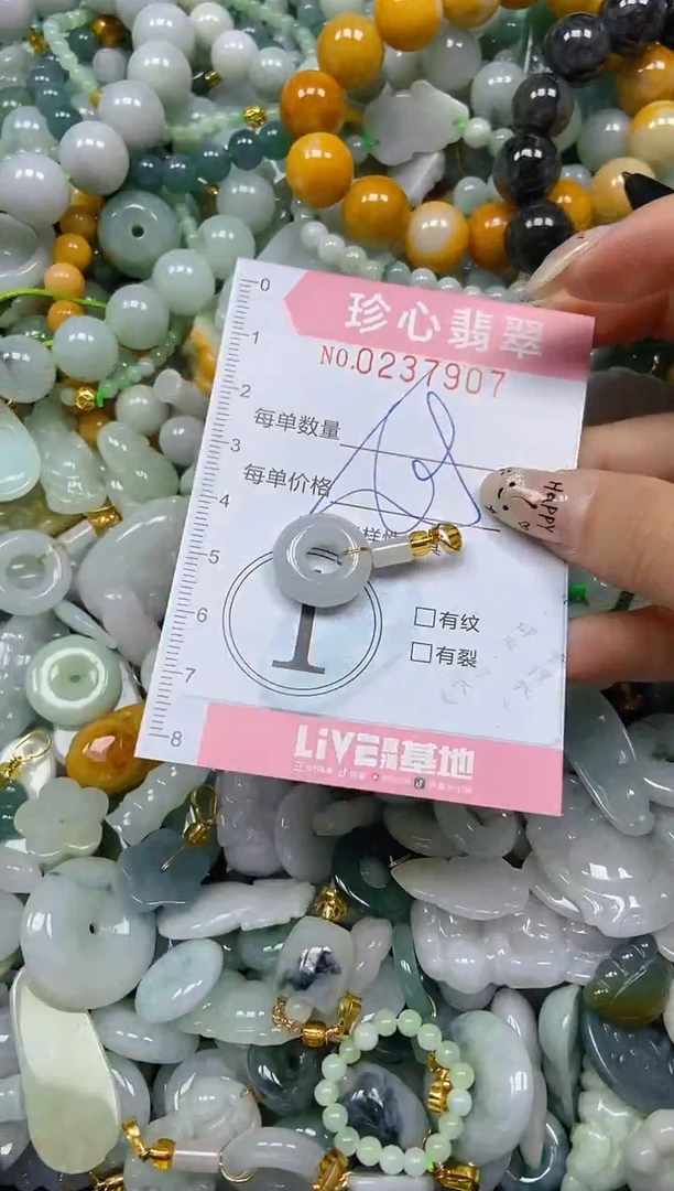 翡翠未镶嵌颈饰闪购0237907多样性发其一