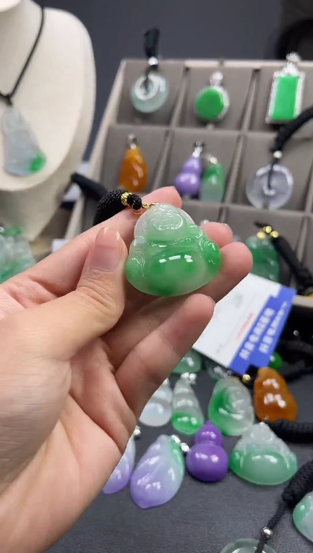 颈饰未镶嵌翡翠  所见即所得 一图一物