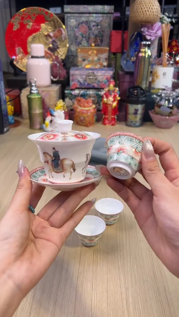 122游春图竹节旅行套