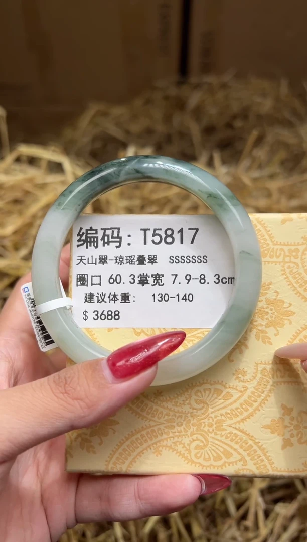 未镶嵌手镯石英质玉T5817