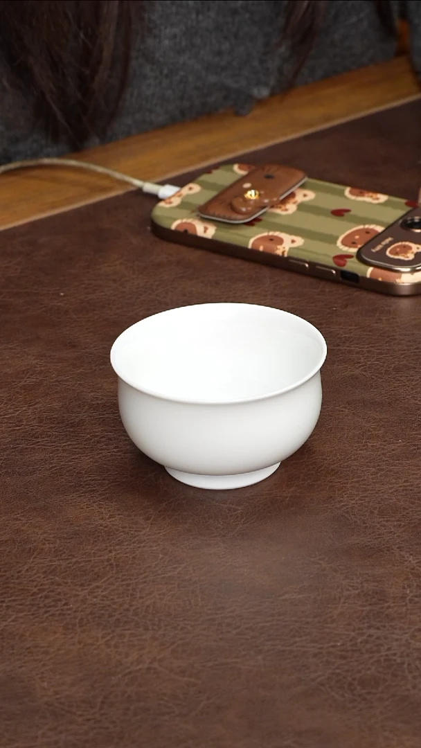 景德镇白胎炉式杯