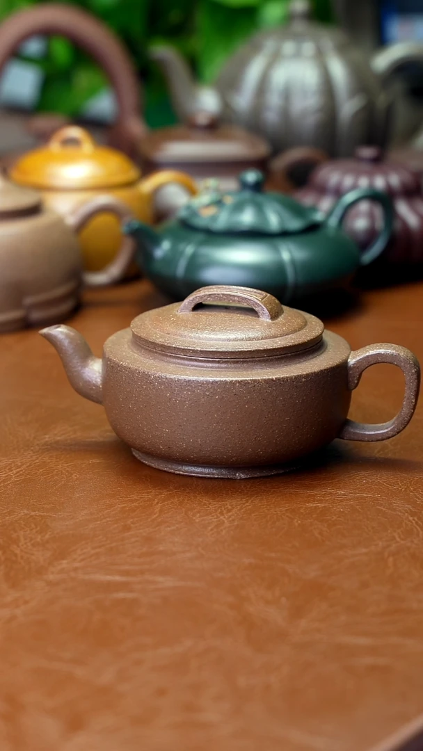 茶壶紫砂微瑕不退不换250cc